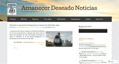 Desktop Screenshot of amanecerdeseadonoticias.com